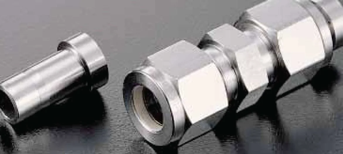 Conexiones de compresión en acero inoxidable para instrumentación y alta presión.
