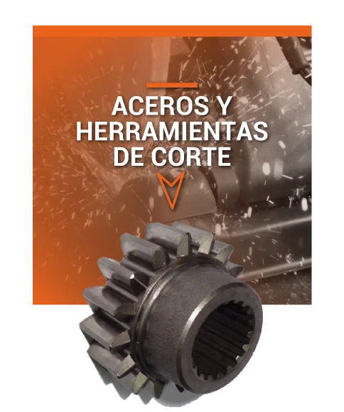 ACEROS Y HERRAMIENTAS DE CORTE: Engranaje o pieza forjada de acero, herramientas industriales.